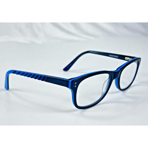 Raycers KB 7001 BL Kids Black Blue Square 48-17-130 Eyeglasses FRAMES ONLY